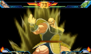 Extreme Butoden Nappa My Most Powerful Move Ever! (Exploding Wave)