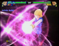 Android 18 uses Infinity Bullet in Budokai Tenkaichi 3