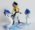 Gotenks with Kamikaze Ghosts statue set angle view