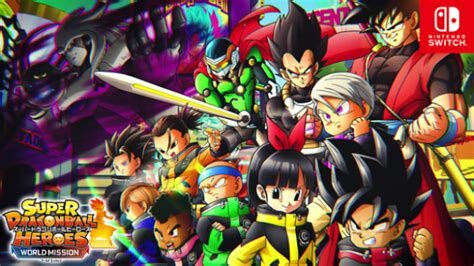  Super Dragon Ball Heroes: World Mission - Nintendo Switch  Standard Edition : Bandai Namco Games Amer: Video Games