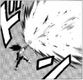 Vegeta kills Jeice with the Genocide Breaker in the manga