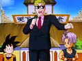 Announcer with Goten and Trunks