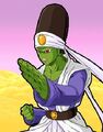 Future Pikkon wearing his Weighted Clothing in Shin Budokai - Another Road