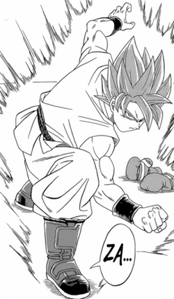 walter white fighting goku, dragon ball, manga panel