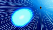 Lord Slug - Spirit Bomb about to hit Lord Slug