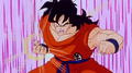 Yamcha charging his attack