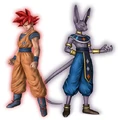 God Goku and Beerus