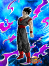 Clone Gohan card depicting Clone Gohan wearing its version of the Turtle School Uniform from Dokkan Battle