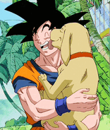 Goku y Bee en el OVA 2008