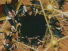 Saiyajins assaults