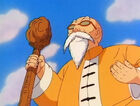 Master Roshi tells Goku that he has outgrown his training