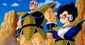 Vegeta and Nappa face their adversaries