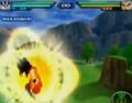 Kid Goku powered up in Budokai Tenkaichi