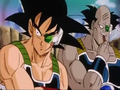 Bardock and Borgos on Kanassa in Bardock - The Father of Goku