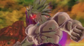 Villainous Mode Legendary Super Saiyan Broly in 'Xenoverse