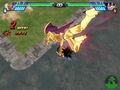 Nuova Shenron hits Goku