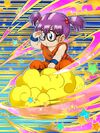 Dokkan Battle Flying High in the Clouds Arale Norimaki Goku Cosplay card