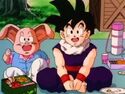 Oolong and Gohan