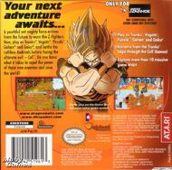 Carátula trasera del Dragon Ball Z: The Legacy of Goku