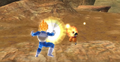 Super Saiyan Vegeta's Galick Shooting in Raging Blast 2