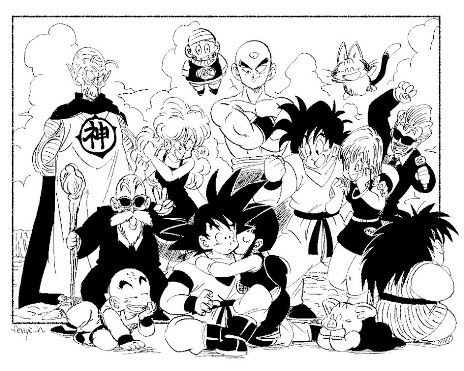 Iterations of Bardock art from @fenyo_n : r/dbz