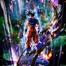 Ultra Instinct -Sign- Goku Artwork in Dragon Ball Legends