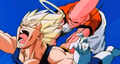 Super Buu smashes Vegeta