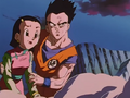 Chi-Chi with her first son, Gohan