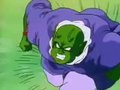 A Warrior-type Namekian charges at his opponent