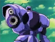 Apuntando su Desintegrador contra un Namekiano.