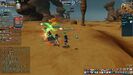 Mira prepares his Dark Kamehameha in Dragon Ball Online