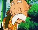 Grandpa Gohan in the woods