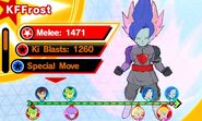 KF Frost (Goku Black fused) in Super Saiyan Rosé