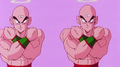 Tien uses the Multi-Form against Jeice and Burter