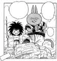 Neko Majin Z with his best friend on the last panel of "Neko Majin Z 4"