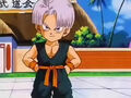 Trunks faces Goten