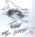 Akira Toriyama Autograph 26 by goku6384