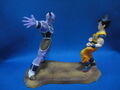 Capsule series Ginyu versus Goku Diorama set side view