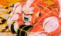 Buu diced by the attack