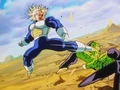 Trunks kicking Cell