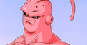 Super Buu with white pupils