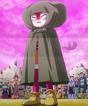 Il Majin mascherato.