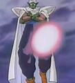 Kawazu's Ki Blasts reaches Piccolo in Plan to Eradicate the Saiyans (1993)