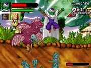 Piccolo faces Roks and Minibots on Tigere