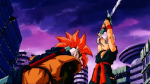 Trunks et Tapion