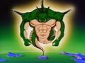 Porunga summoned on Namek