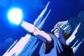 Vegito charges the Big Bang Flash