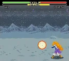 Zangya firing the Shoot Blaster in Super Butōden 2
