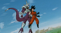 Cooler shocks Goku by appearing behind him