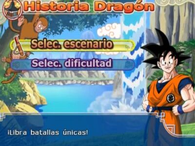 Historia Dragón Inicio-Budokai Tenkaichi 3